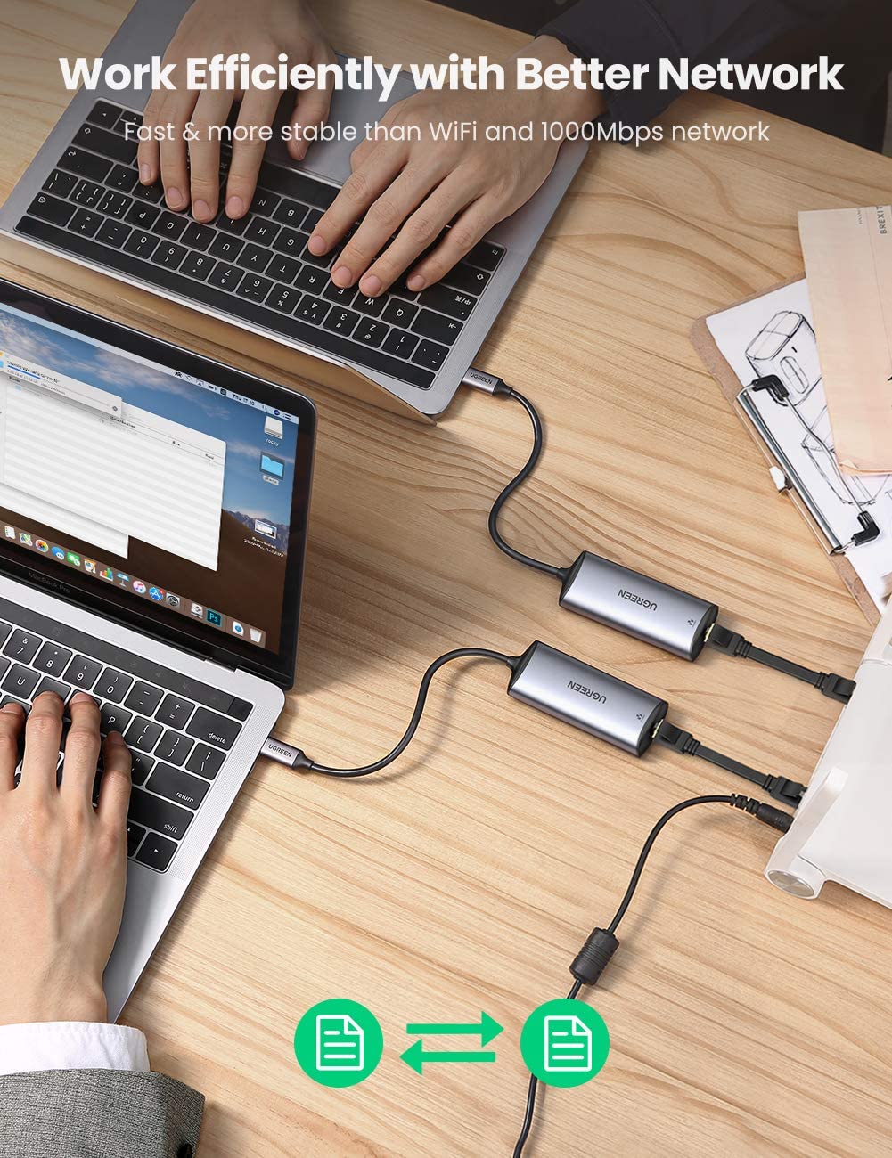 UGREEN USB-C to RJ45 2.5G Ethernet Adapter