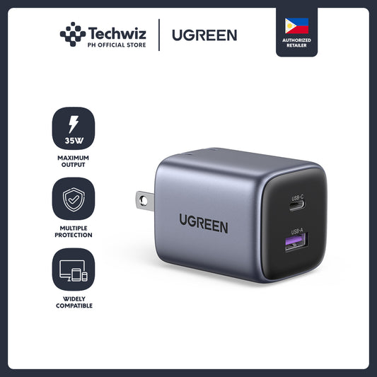 UGREEN Nexode 35W 2-Port GaN Fast Charger US – PH