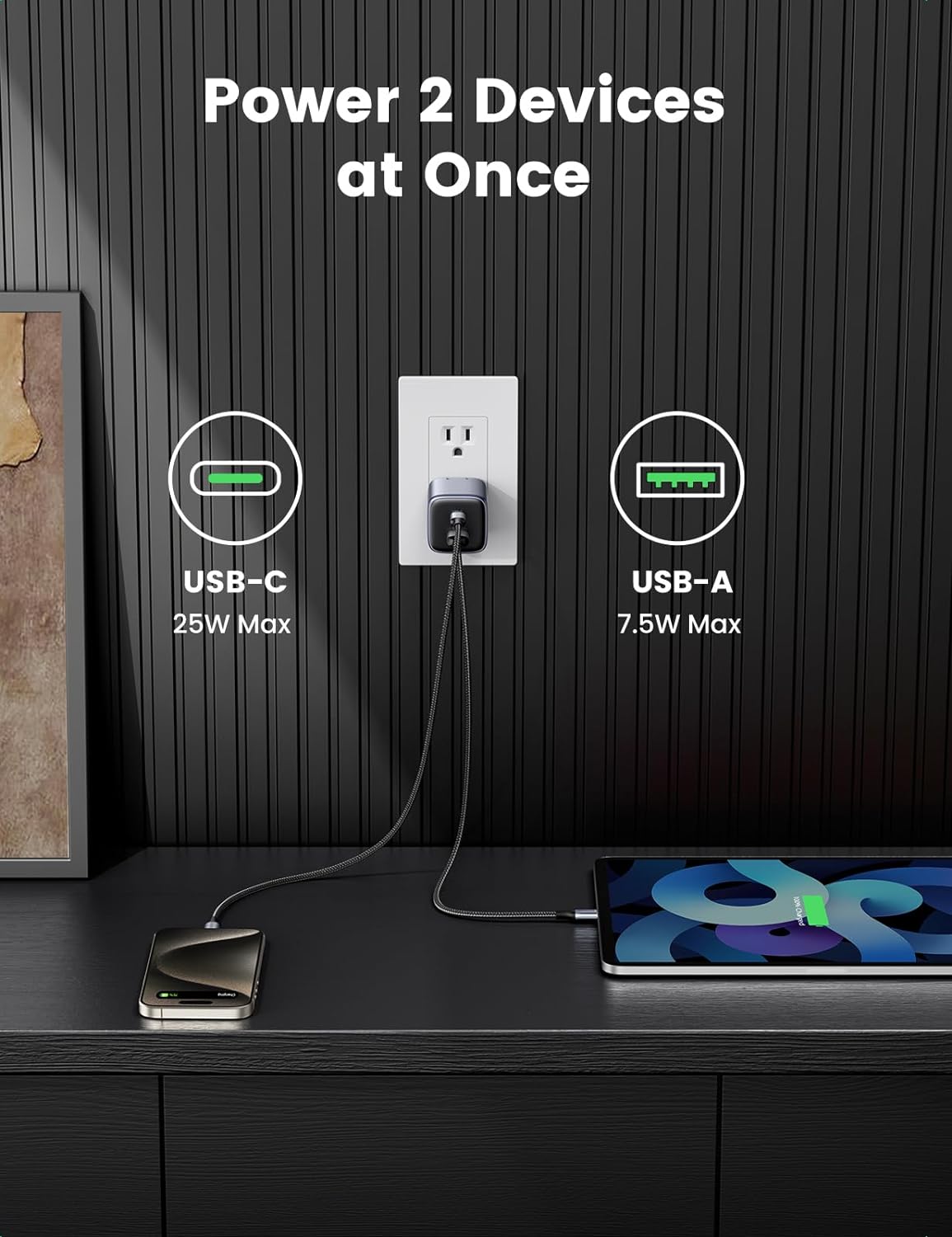 UGREEN Nexode 35W 2-Port GaN Fast Charger US – PH