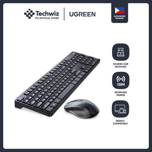 UGREEN Wireless Keyboard and Mouse Combo US