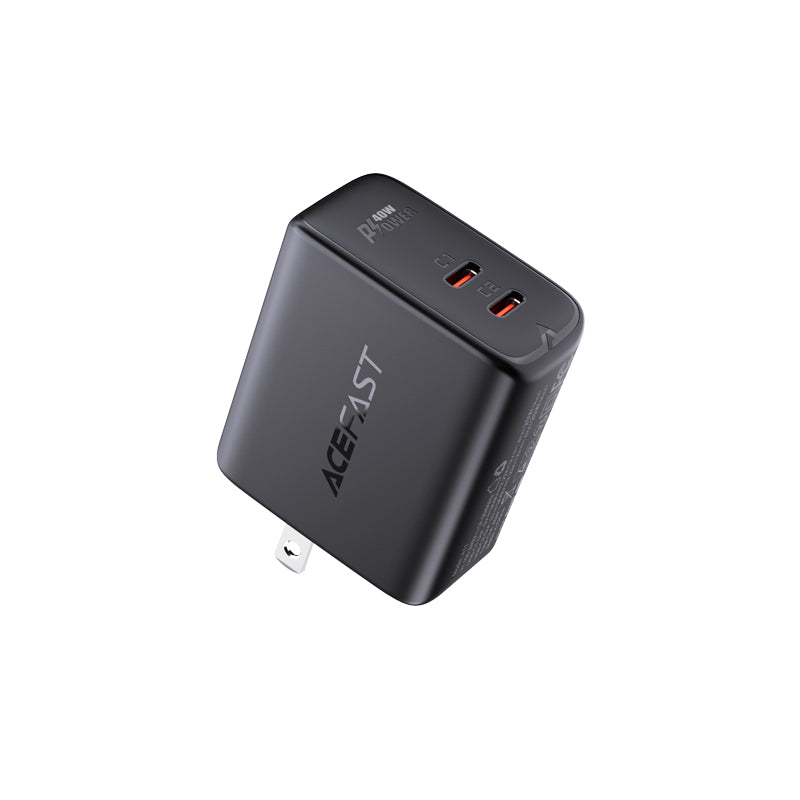 ACEFAST A11 PD40W(USB-C+USB-C) Dual Port Charger
