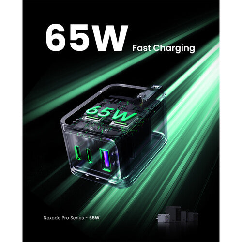UGREEN Nexode Pro 65W 3-Port GaN Fast Charger Set US - PH