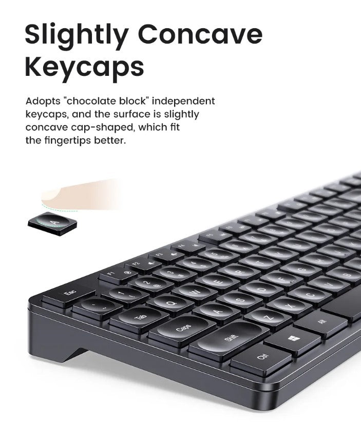 UGREEN Wireless Keyboard and Mouse Combo US
