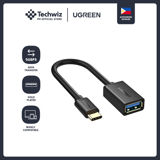 UGREEN USB-C Male to USB 3.0 Female OTG Cable for Mouse, Keyboard, Flash Drive, Gamepad