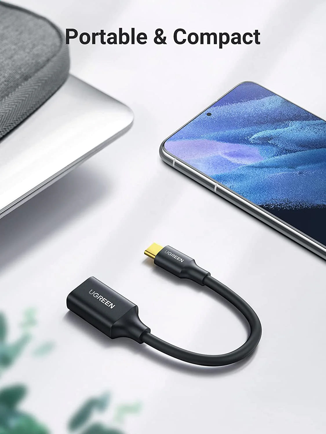UGREEN USB-C Male to USB 3.0 Female OTG Cable for Mouse, Keyboard, Flash Drive, Gamepad