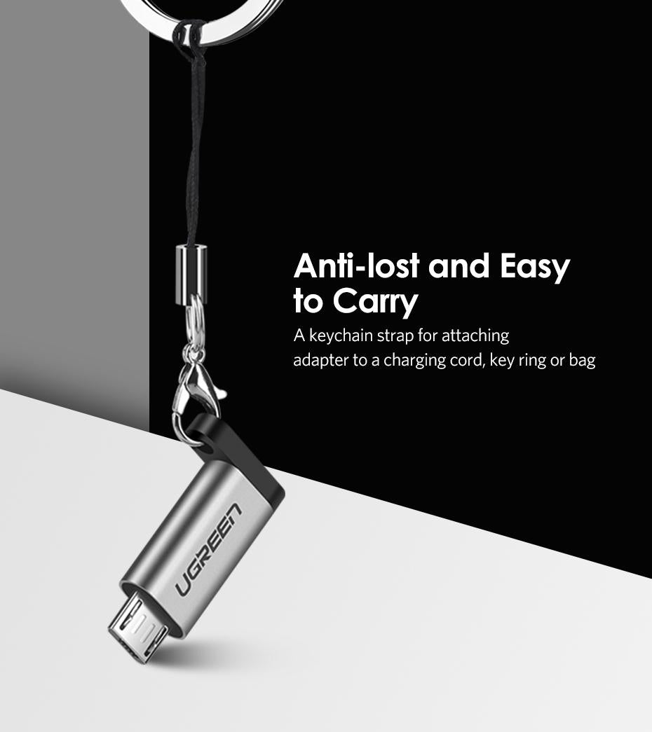 UGREEN Micro USB Male to USB-C Female OTG Adapter