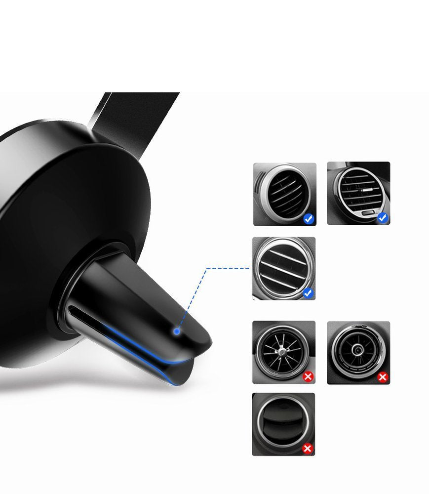 UGREEN Gravity Drive Air Vent Mount Phone Holder