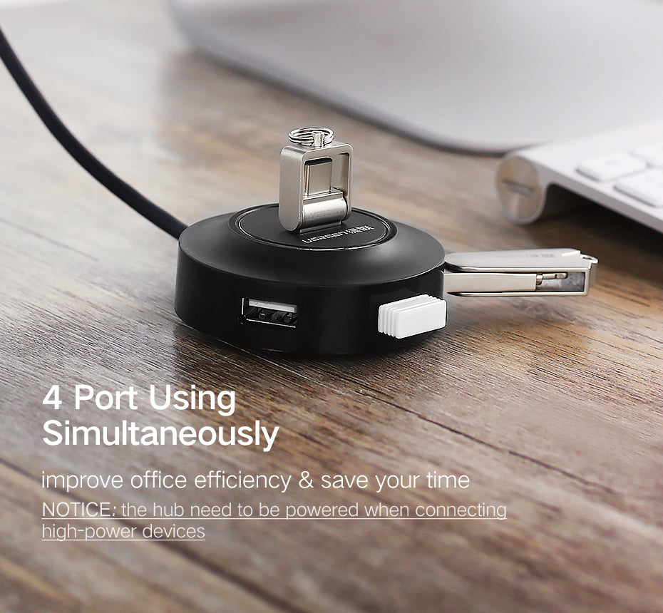 UGREEN 4 Ports USB 2.0 Hub