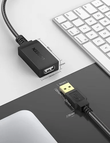 UGREEN USB 2.0 Active Extension Cable with Chipset