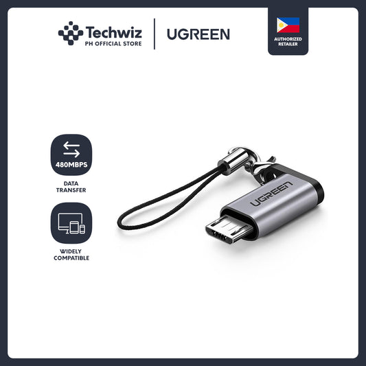 UGREEN Micro USB Male to USB-C Female OTG Adapter