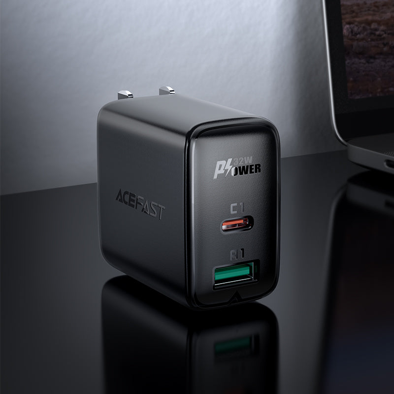 ACEFAST A7 PD32W(USB-C+USB-A) Dual Port Charger