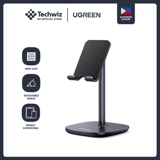 UGREEN Cell Phone Stand Desk Holder Compatible for Samsung Galaxy S20 S10 S9 S8 Note 9 8 S7 S6, Google Pixel 4 XL, LG V40 V30 G7 Smartphone Adjustable