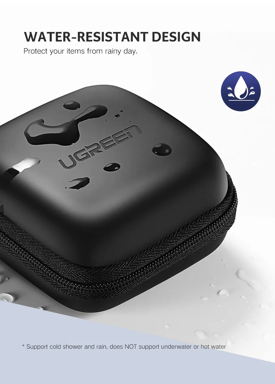 UGREEN Earphone Storage Bag Case
