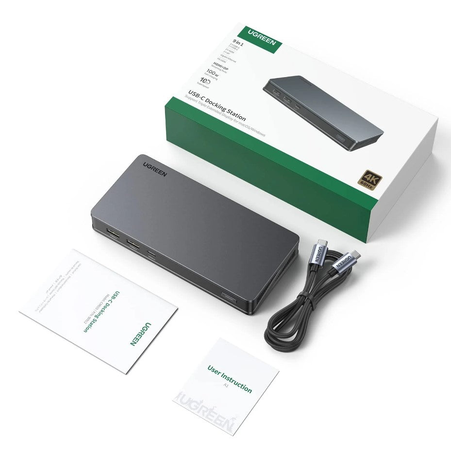 UGREEN 9-IN-1 USB-C Multifunction Docking Station
