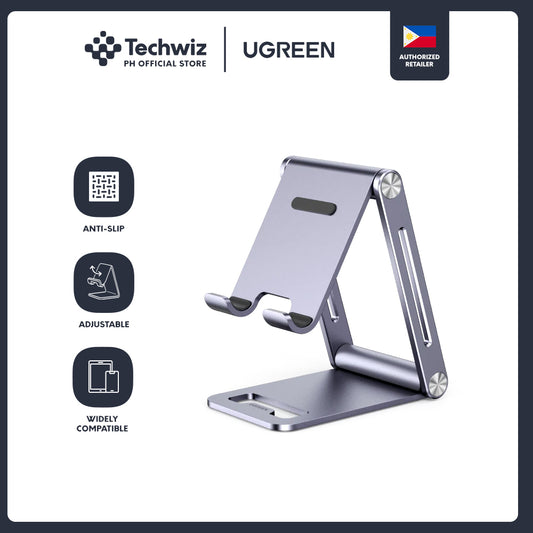 UGREEN Adjustable Aluminum Phone Holder with Roller