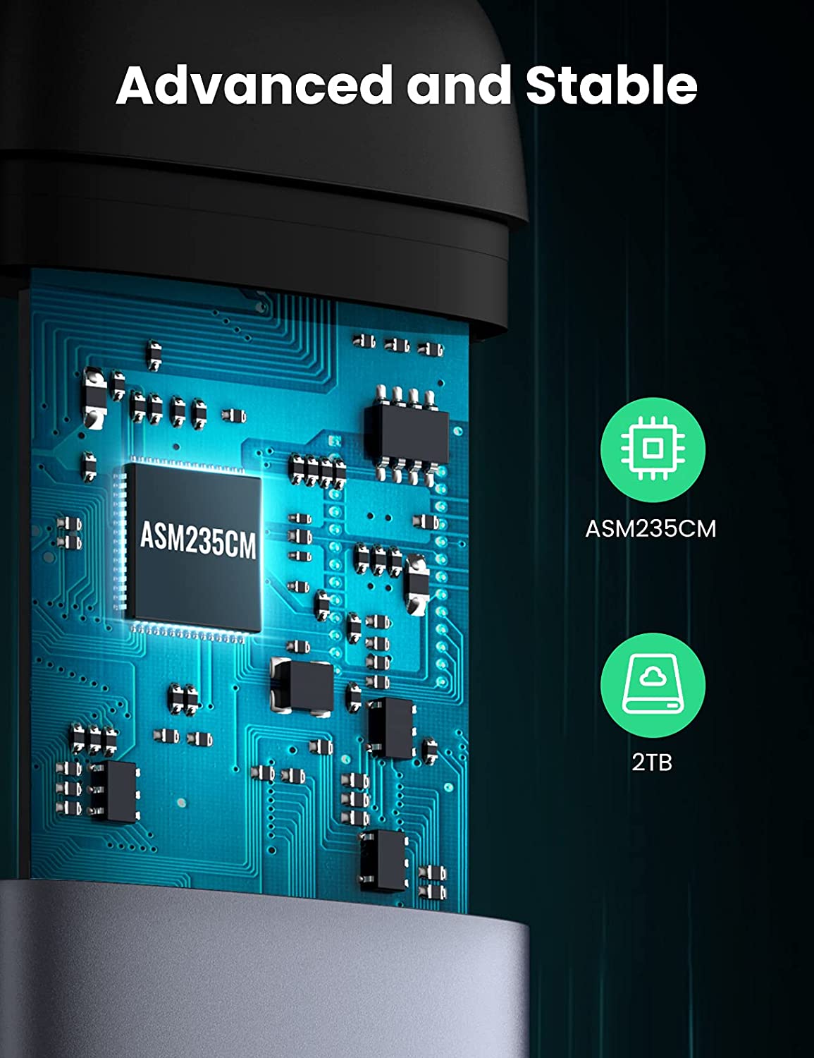 UGREEN USB M.2 (B-Key) SSD Enclosure