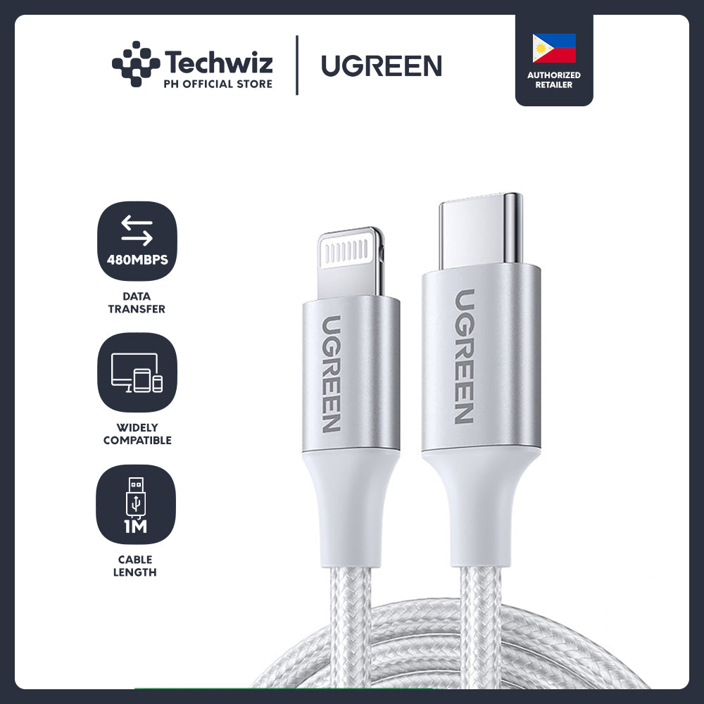 UGREEN 1m USB-C to Lightning Cable