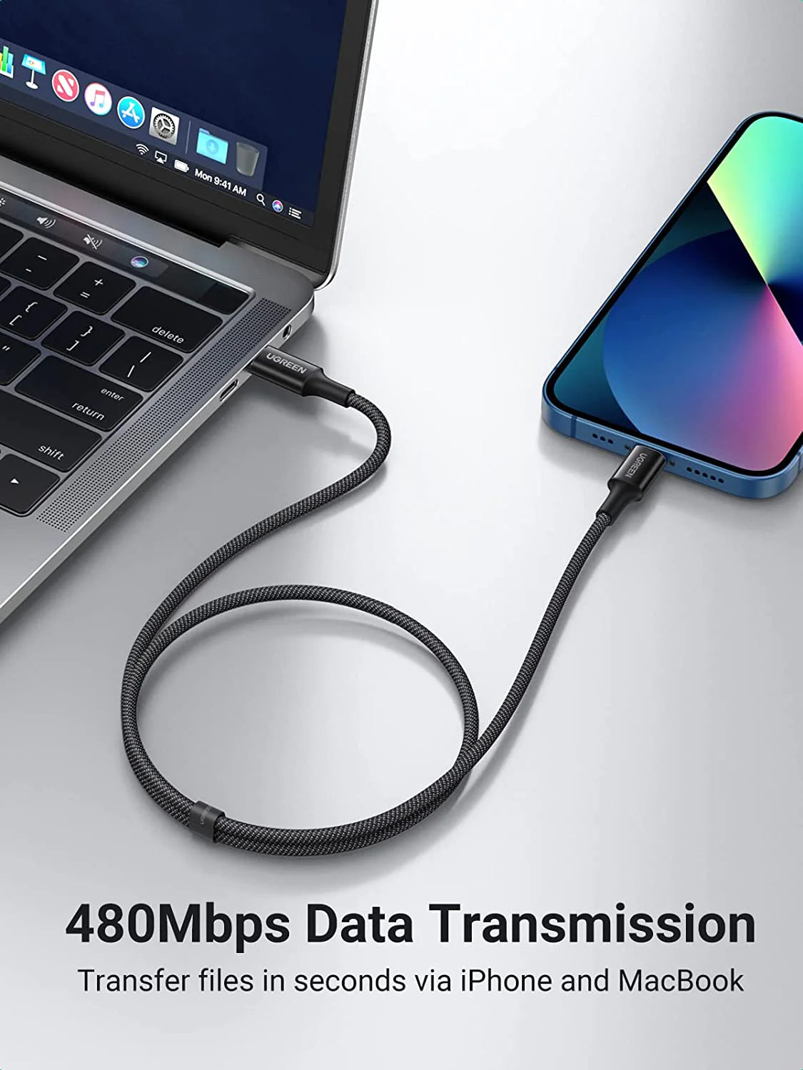 UGREEN 1m USB-C to Lightning Cable