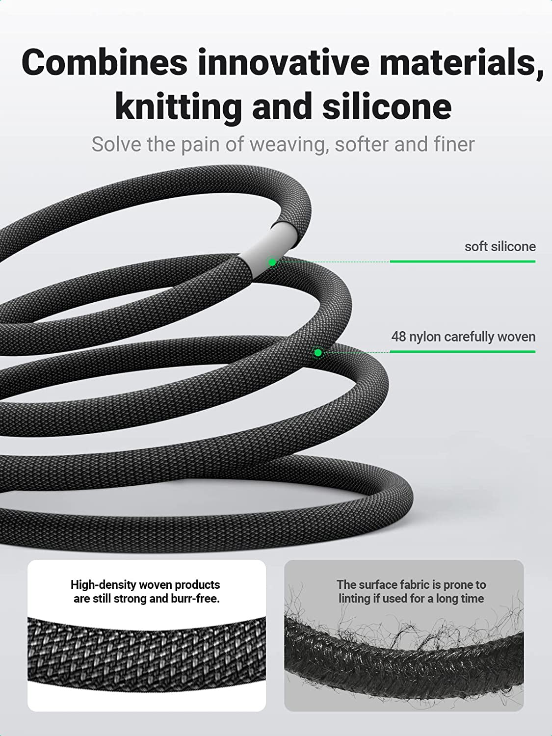 UGREEN 1m USB-C to Lightning Cable