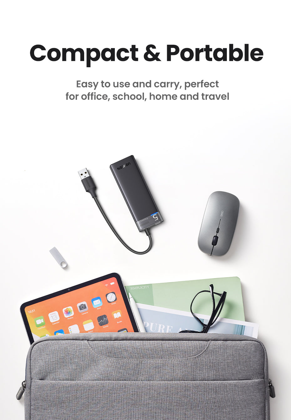 UGREEN 4-Port USB-A Hub - PH
