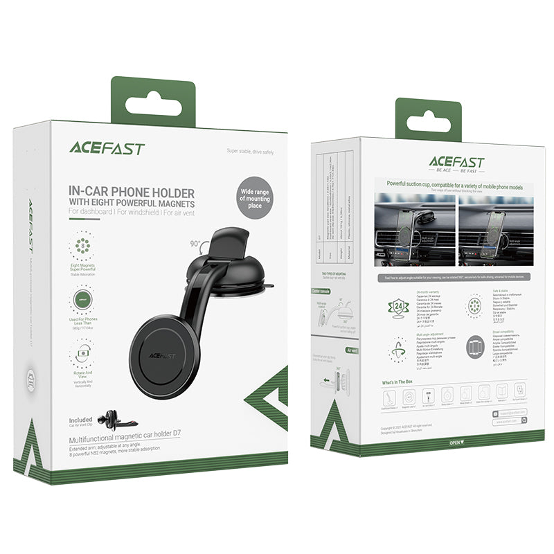 ACEFAST D7 Multifunctional Magnetic Car Holder