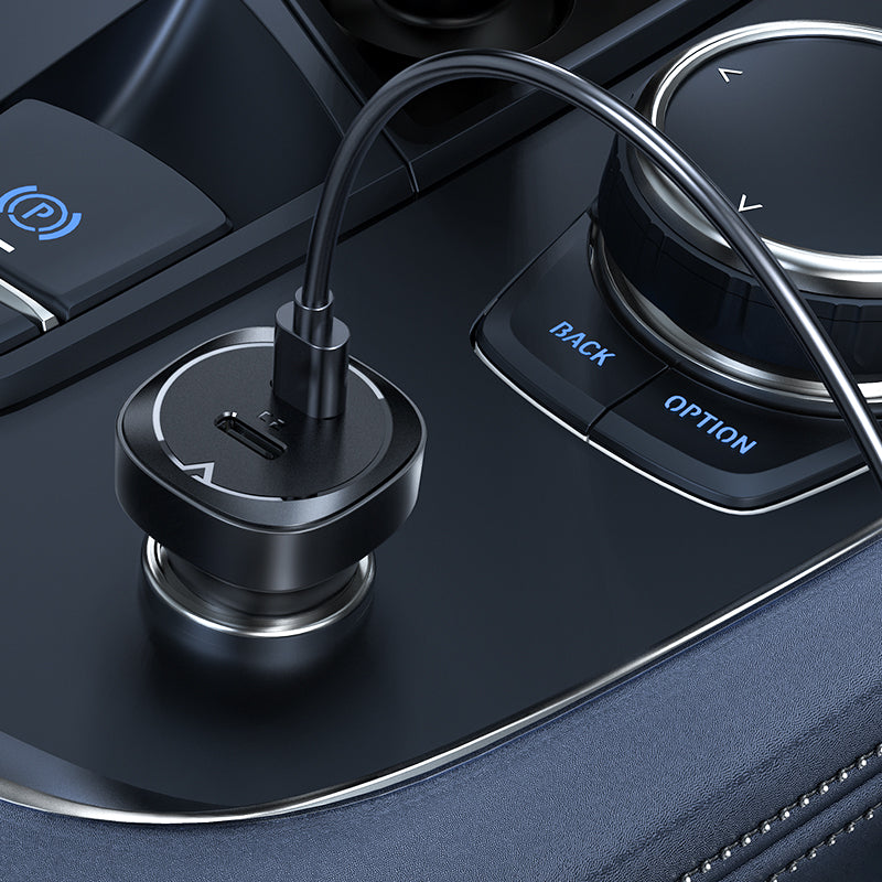 ACEFAST B2 72W Dual USB-C Metal Car Charger