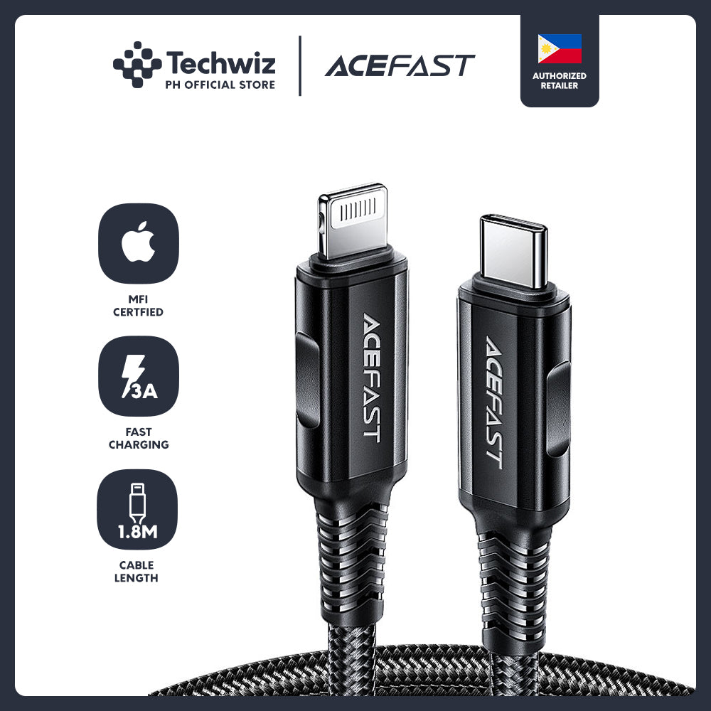 ACEFAST C4-01 USB-C to Lightning Aluminum Alloy Charging Data Cable