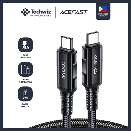ACEFAST C4-03 USB-C to USB-C 100W aluminum alloy charging data cable