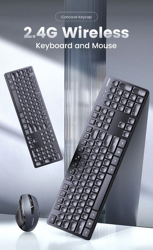 UGREEN Wireless Keyboard and Mouse Combo US