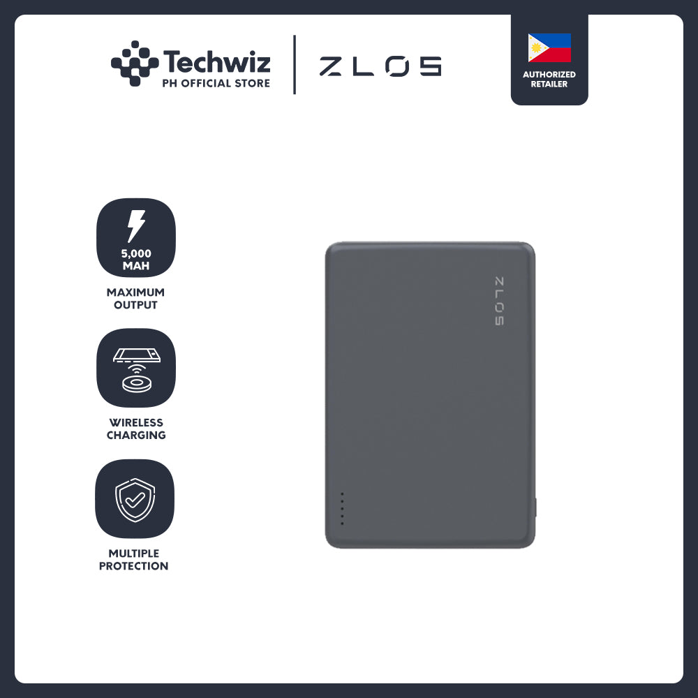 ZLOS Thinpower 5000mAh 15W Power Bank - PH