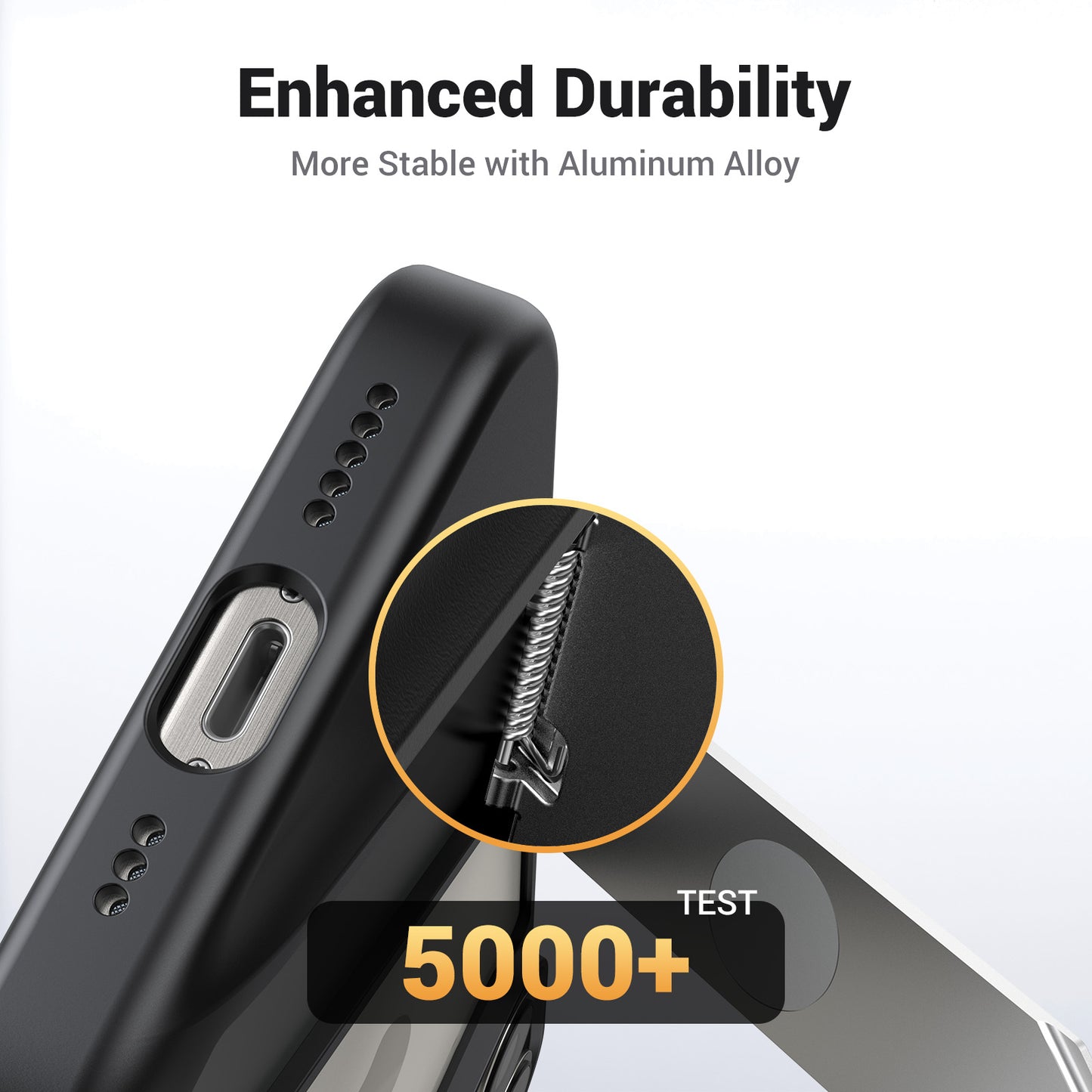 UGREEN Kickstand Protective Case for iPhone 15/ 15 Plus/ 15 Pro/ 15 Pro Max - PH