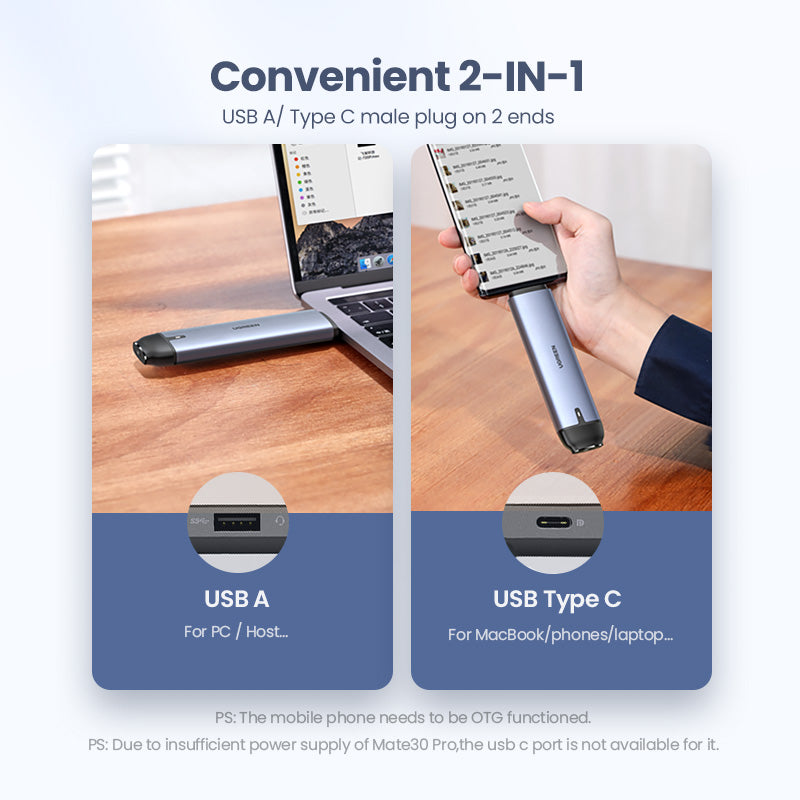 UGREEN USB M.2 (B-Key) SSD Enclosure