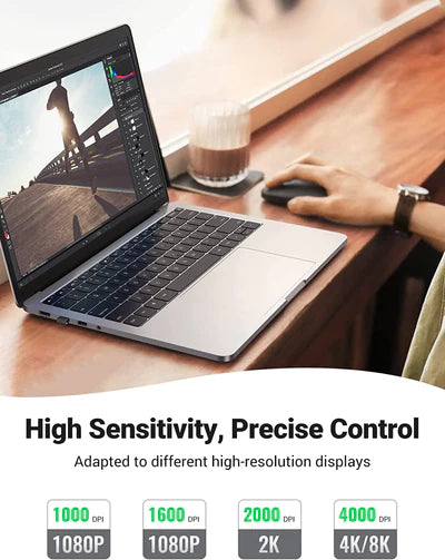 UGREEN Ultra Slim Portable Wireless Mouse