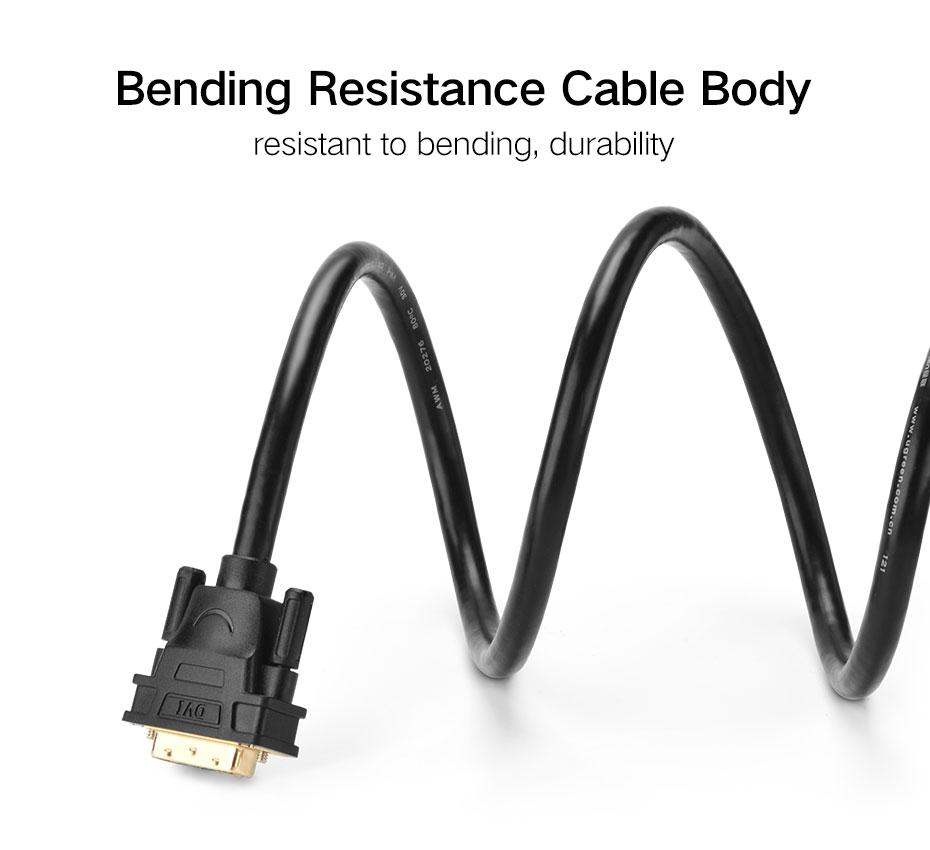 UGREEN DVI (24+1) Male to Male Cable