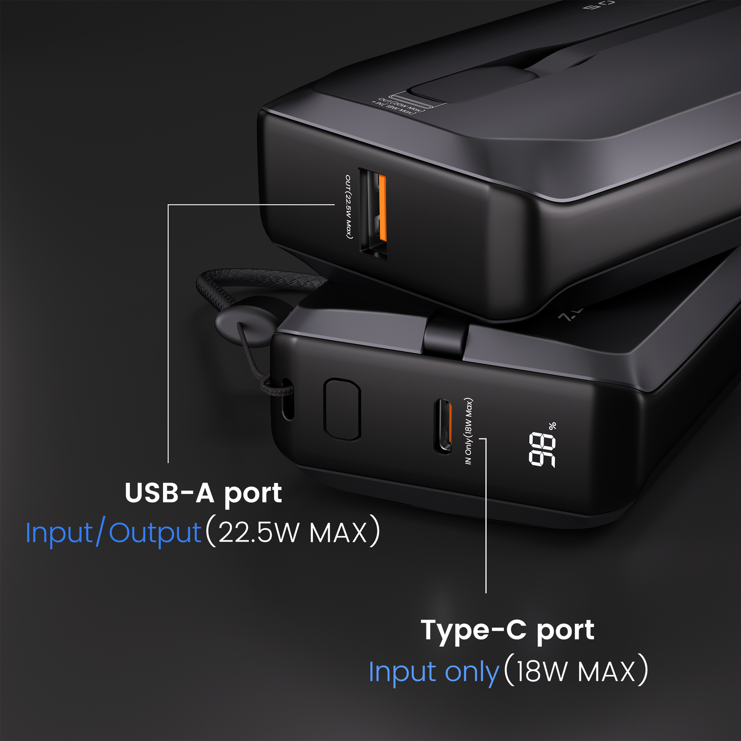 ZLOS Tiny 10000mAh 22.5W Fast Charging Power Bank - PH