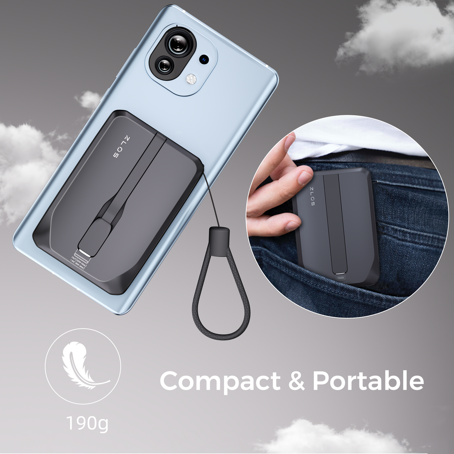 ZLOS Tiny 10000mAh 22.5W Fast Charging Power Bank - PH