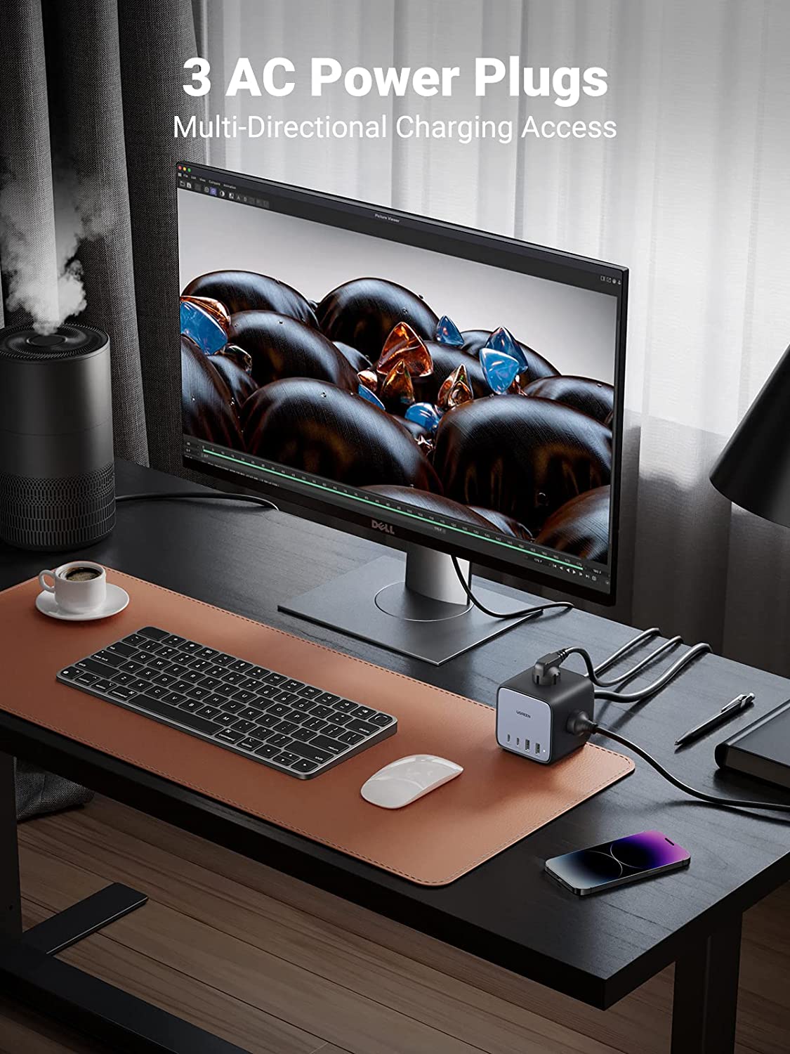 UGREEN Nexode 65W DigiNest Cube (2C2A)