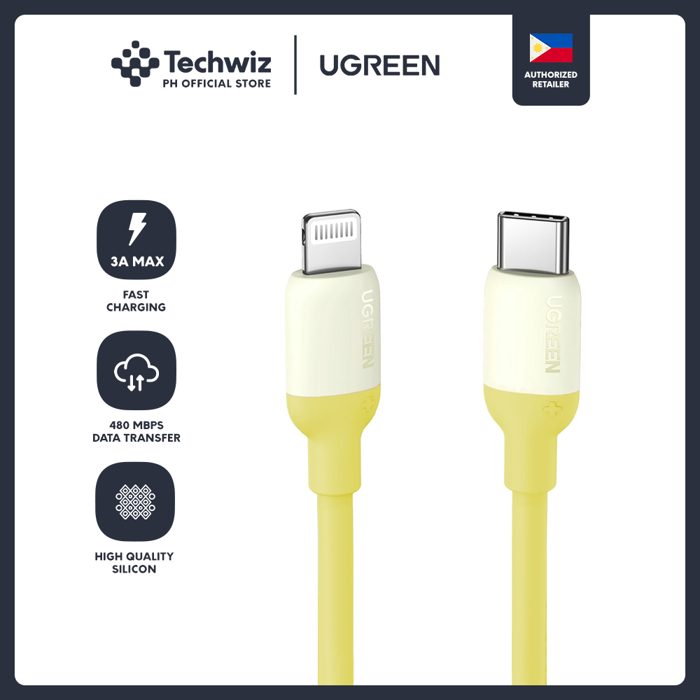 UGREEN USB-C to Lightning Silicone Cable