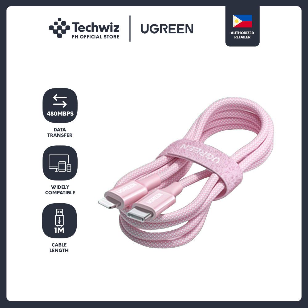 UGREEN 1m USB-C to Lightning Cable