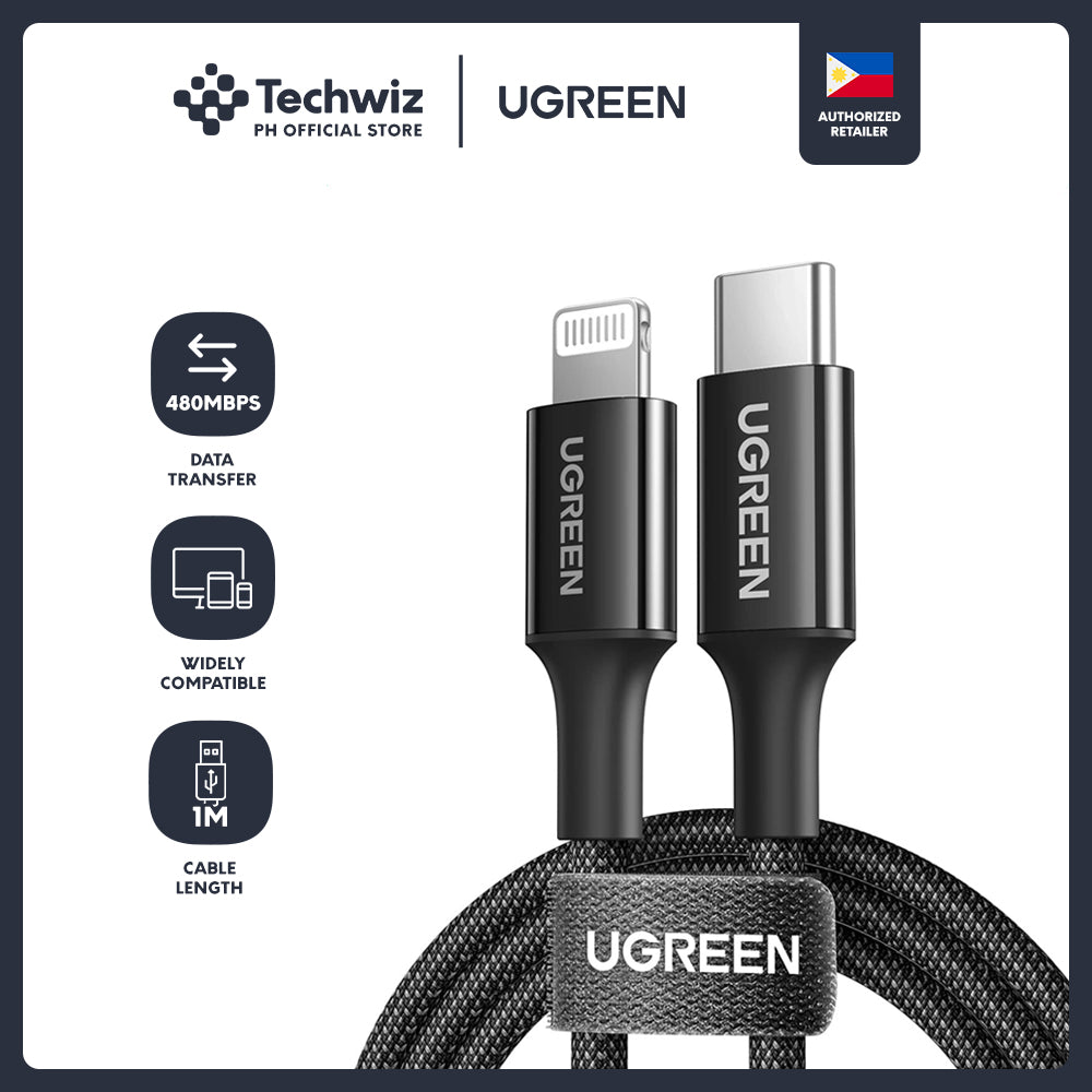 UGREEN 1m USB-C to Lightning Cable