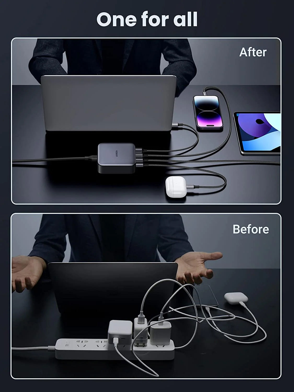 UGREEN Nexode 100W Desktop Charger US
