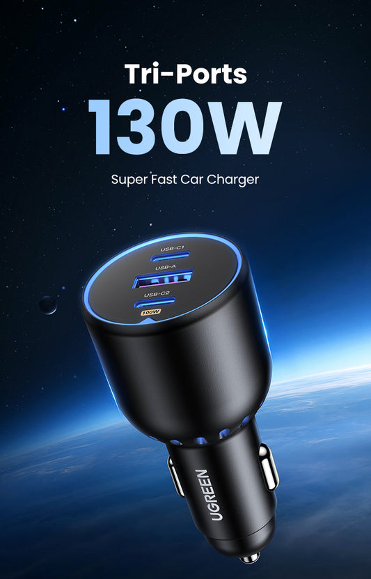 [Techwiz] UGREEN 130W Car Charger - PH