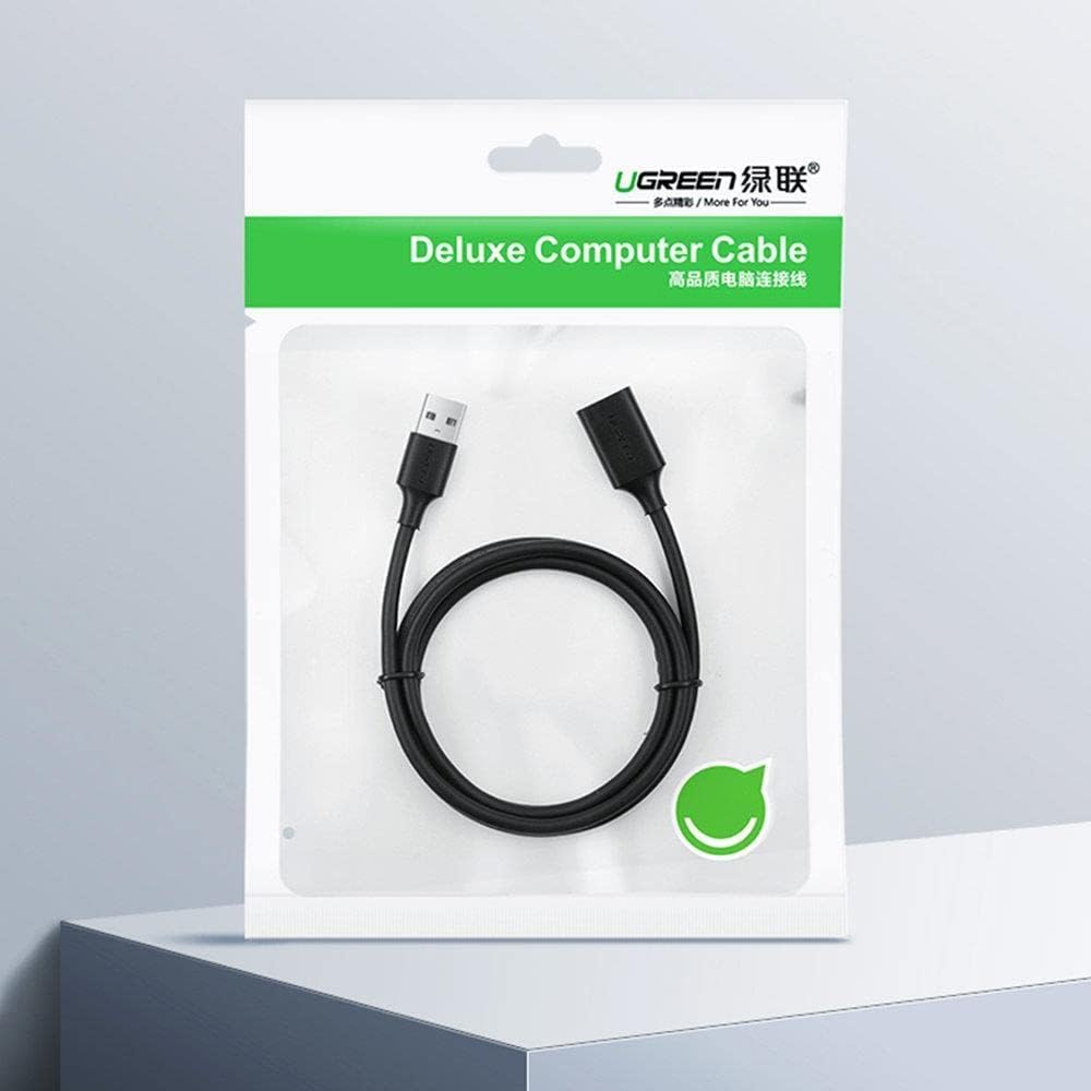 UGREEN USB 2.0 A Male to A Female Cable (Black)