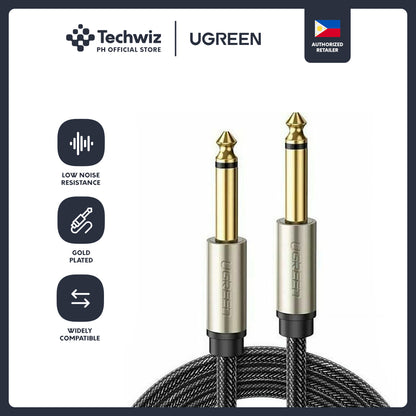 UGREEN 6.35mm Male to Male Audio Cable