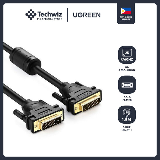 UGREEN DVI (24+1) Male to Male Cable