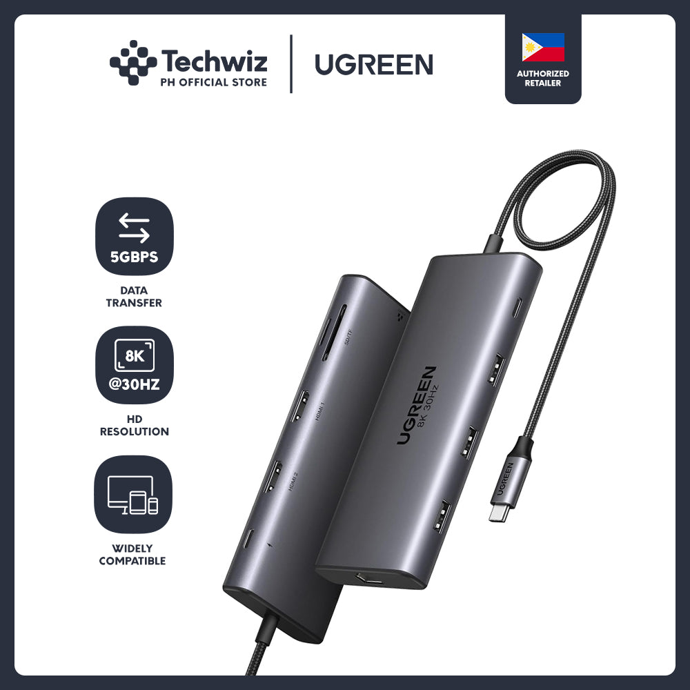 [Techwiz] UGREEN Revodok Pro 210 10 in 1 USB C Hub – PH