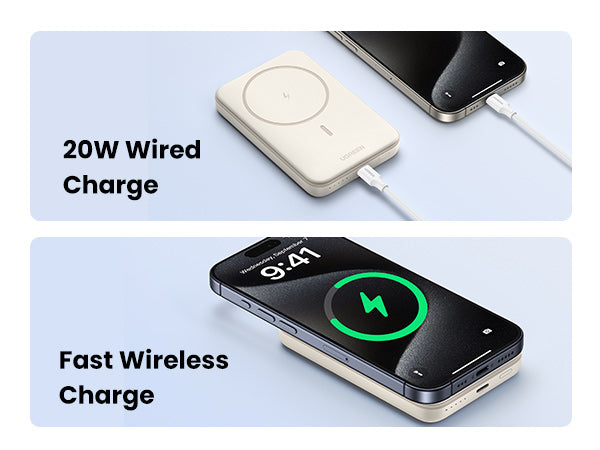 UGREEN 10000mAh Magnetic Wireless Power Bank - PH