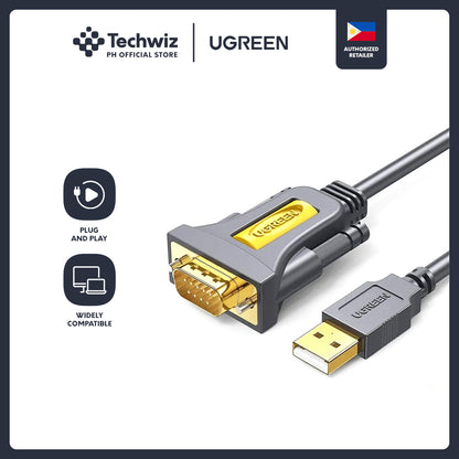 UGREEN USB TO DB9 RS-232 Adapter Cable