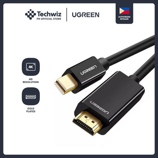 UGREEN Mini DP Male to HDMI Cable 4K