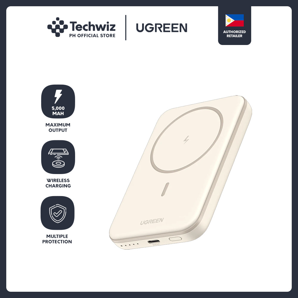 UGREEN 5000mAh Magnetic Wireless Power Bank - PH